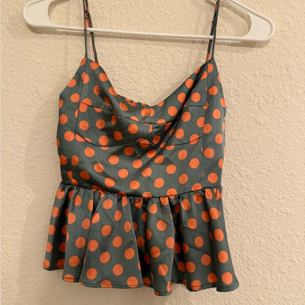 Zara peplum top